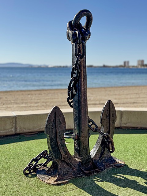 Strand, Zee, Costa, Water, Murcia, Anker