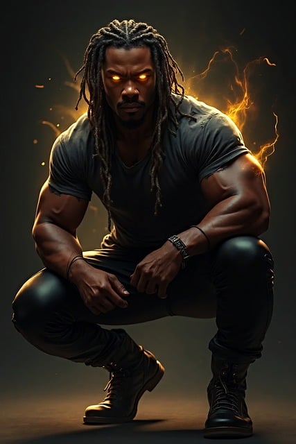 Free ai generated man male illustration