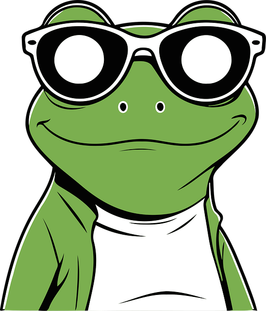 Free ai generated frog animal illustration