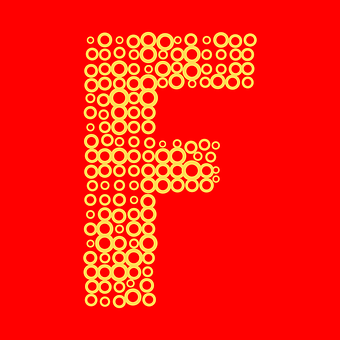 Free Letter Font vector and picture