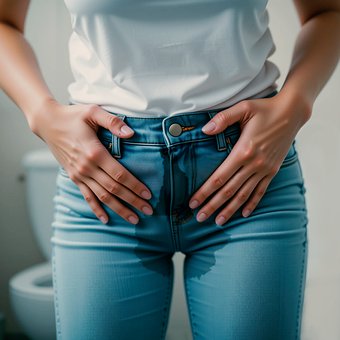Free Urinary Leakage illustration and picture