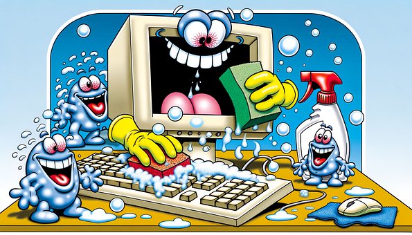 Free Cleaning Pc illustration and picture