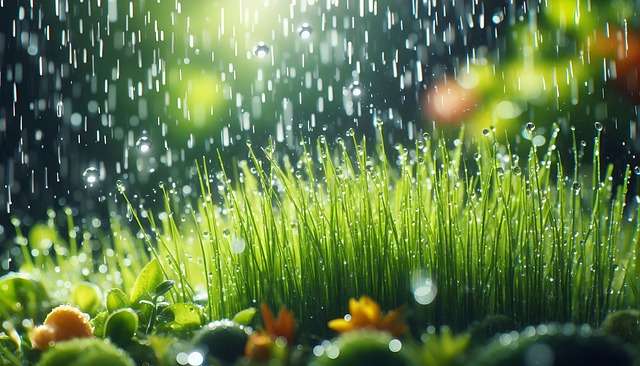 Free ai generated grass plant illustration