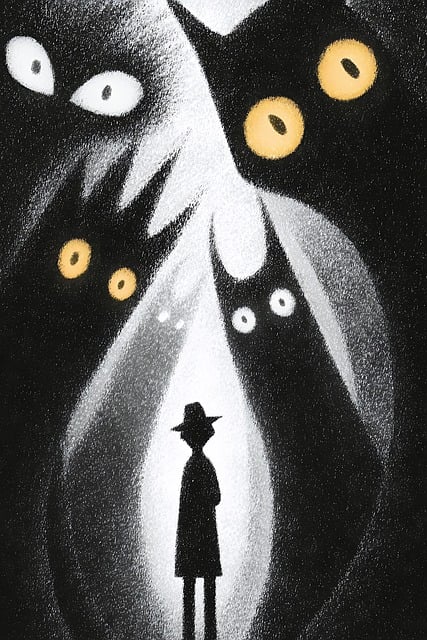 Free ai generated surreal dark illustration