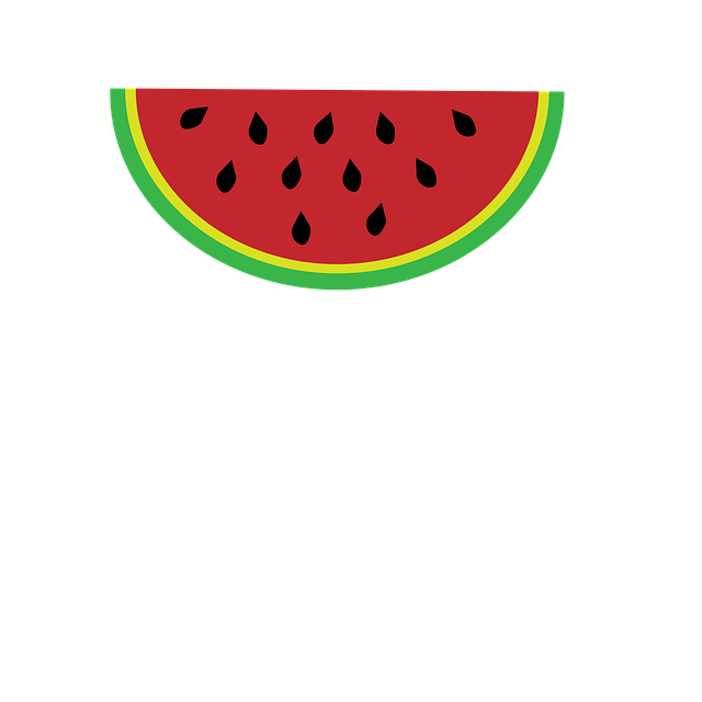 Free watermelon fruit summer illustration