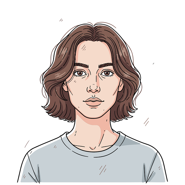 Free ai generated portrait young woman vector