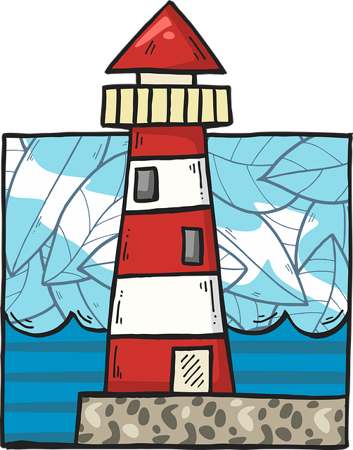Free Lighthouse Coast vector and picture