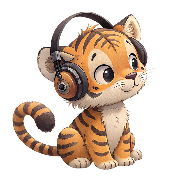 Free ai generated tiger cub tiger illustration