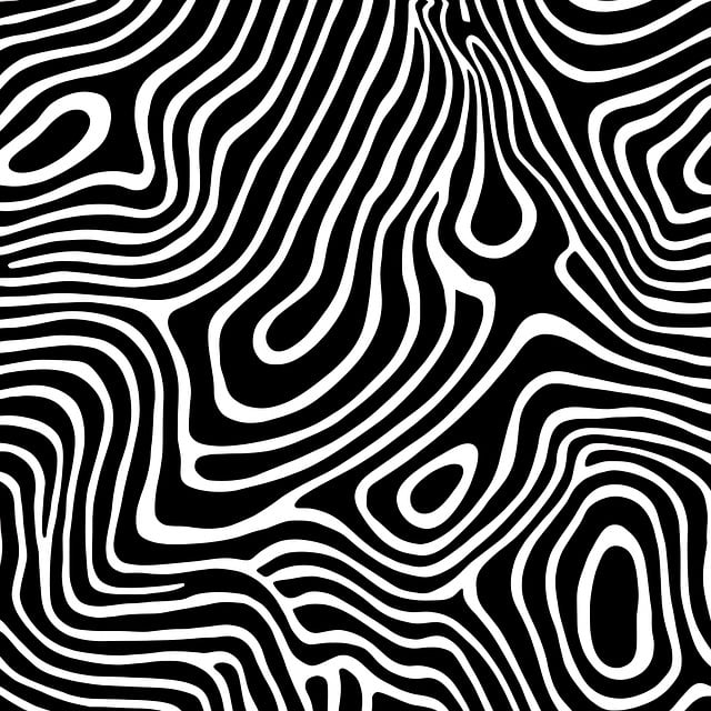 Free ai generated abstract wavy illustration