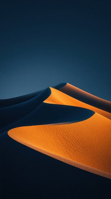 Free dunes desert sand illustration