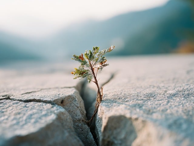 Free growth resilience sprout illustration
