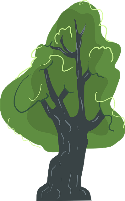 Free Dark Oak Tree Tree vector and picture