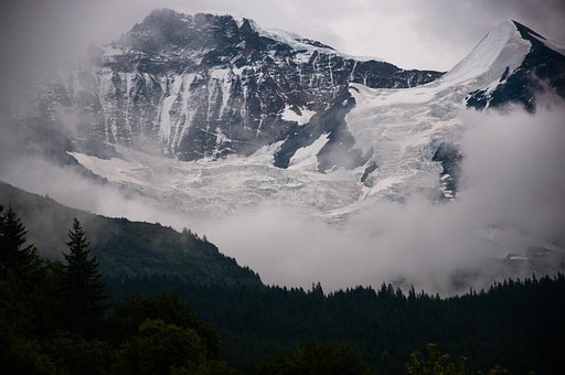 Jungfrau, Suíço, Geleira, Montanha
