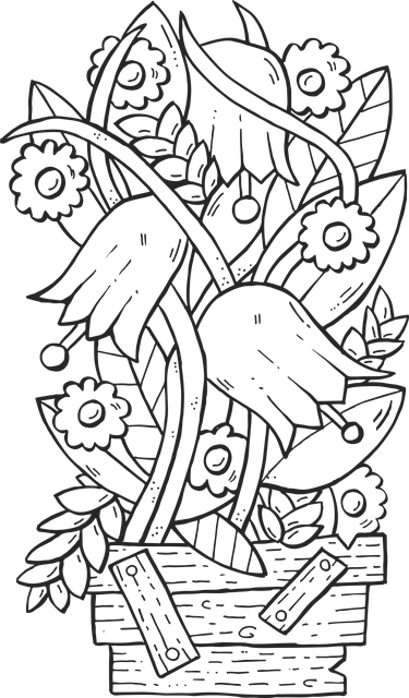 Free Flowers Bouquet vector and picture