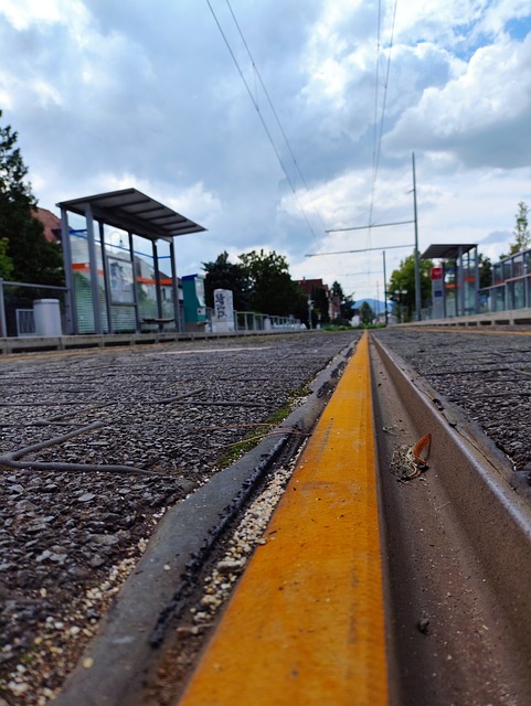 Tramvai, Darmstadt, Calea Ferata