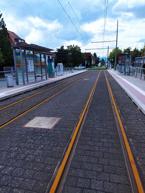 Statie, Darmstadt, Tramvai, Tren