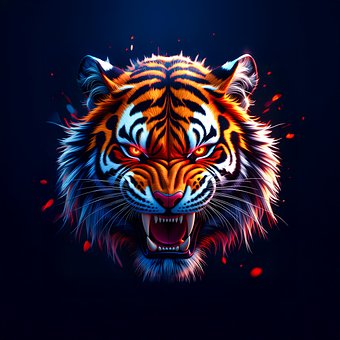 Tiger, Tier, Raubtier, Säugetier