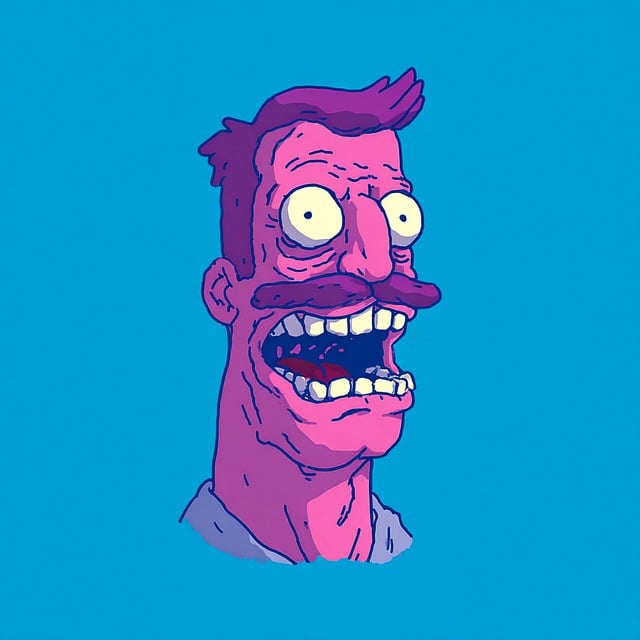 Free ai generated man character illustration