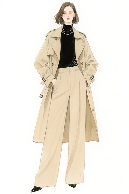 Free ai generated portrait fashion illustration