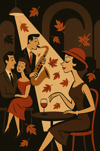 Free ai generated cabaret jazz illustration