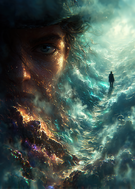 Free ai generated art reinterpretation illustration