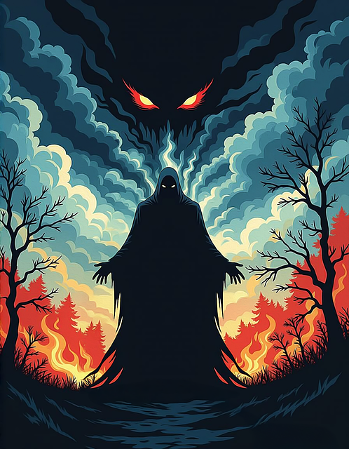 Free Ai Generated Dark illustration and picture