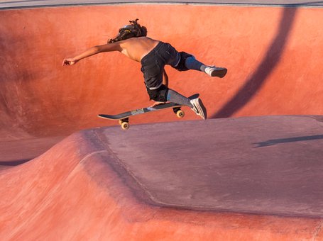 Skateboard, Skatepark, Cannes, Kruispunt