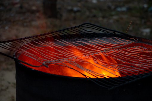Brand, Glød, Grill, At Grille