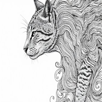 Free Mindfulness Coloring Zen Coloring illustration and picture