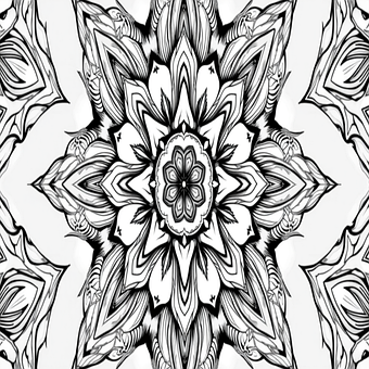 Free Floral Mandala Nature Patterns illustration and picture