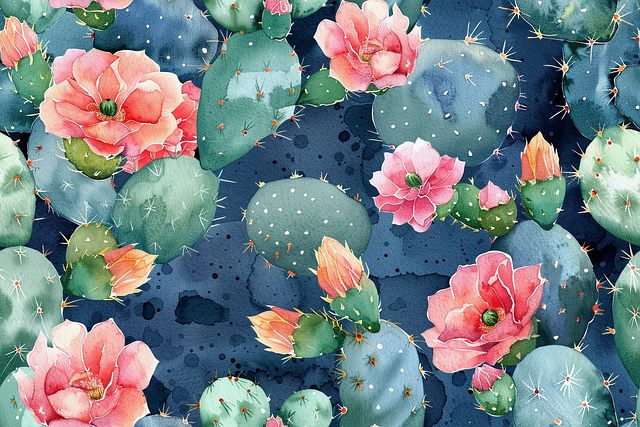 Free Cactus Succulent illustration and picture