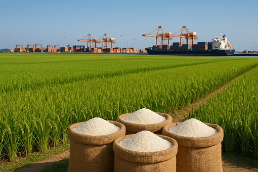 Free Rice Export illustration and picture