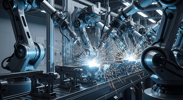 Robot, Robotarm, Fabriek, Productie