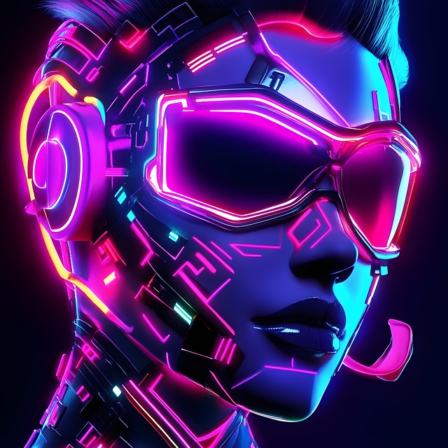 Cyberpunk, Futuristisch, Vrouw, Cyborg