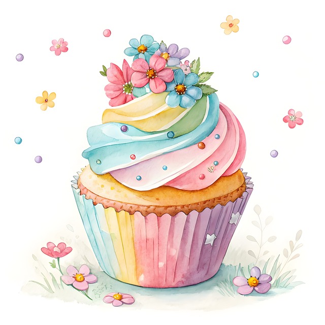Free Cupcake Dessert illustration and picture