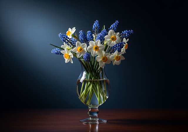 Free Still Life Glass Vase illustration and picture