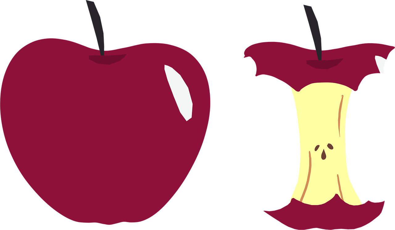 Apfel, Apple Core, Ader, Obst
