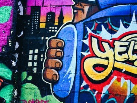 Etiquetas, Grafico, Grafitti, Urbana