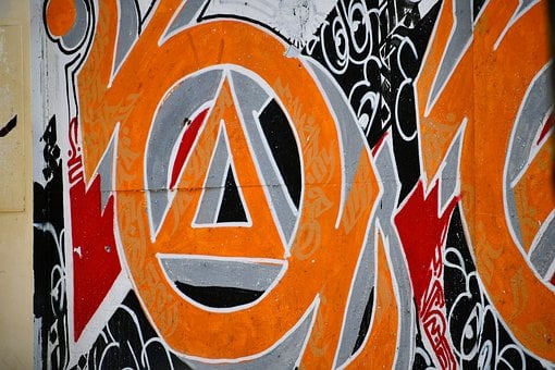 Etiquetas, Grafico, Grafitti, Urbana