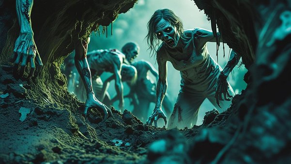 Free Zombie Scary illustration and picture