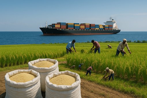 Free Rice India illustration and picture