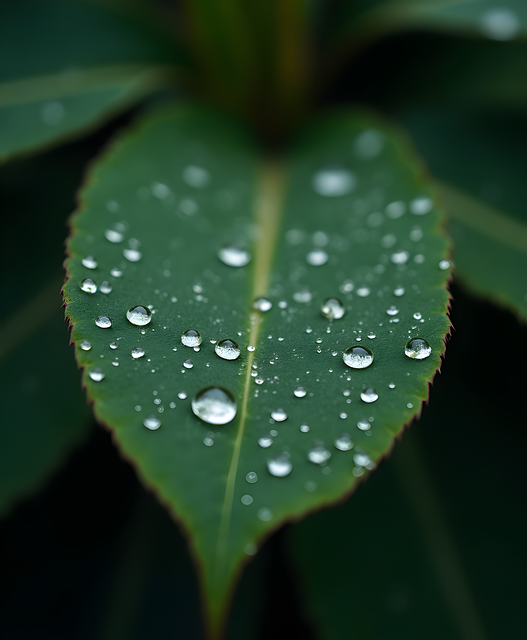 Free ai generated green leaf leaf illustration