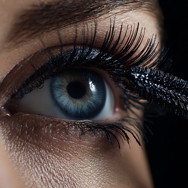 Free ai generated eye macro illustration