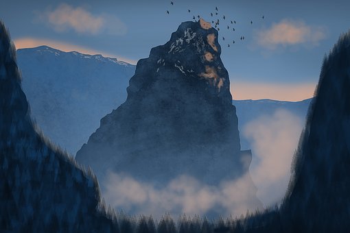 Matt Maleri, Fjell, Landskap, Natur