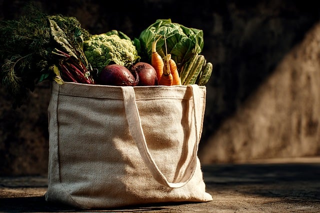 Free Shopping Bag Vegetables photo and picture