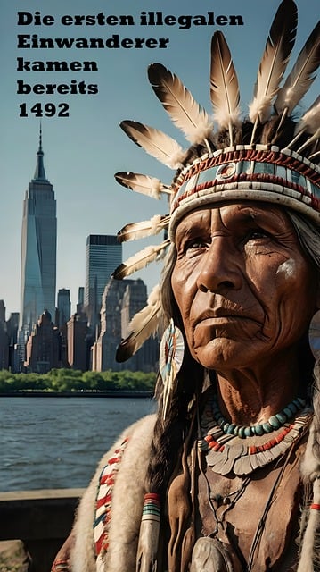 Free America Immigration illustration and picture