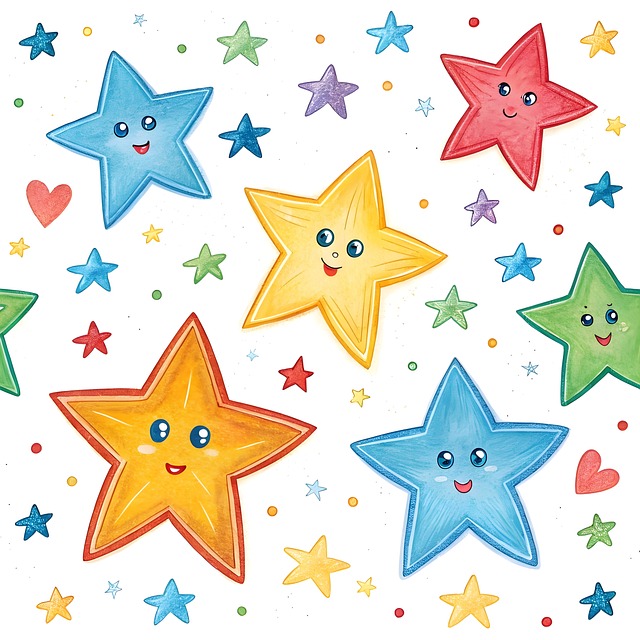 Free Stars Night illustration and picture