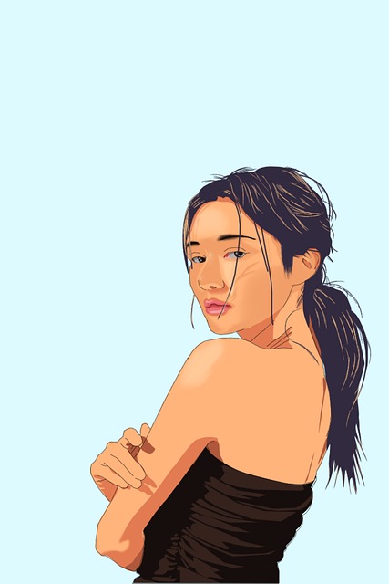 Niña, Mujer, Gente, Modelo, Moda