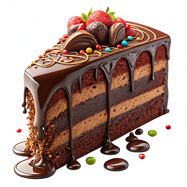 Free ai generated cake dessert illustration