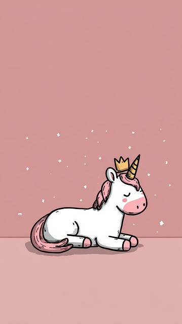 Free Ai Generated Unicorn illustration and picture